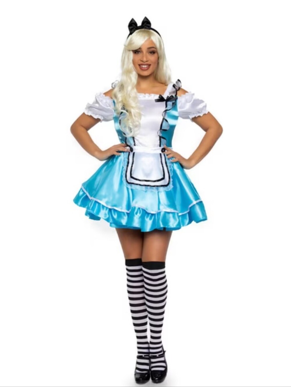 Alice In Wonderland Adult Women's Costume Dress
